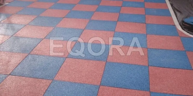Резиновое покрытие из крошки для автосервисов в Ханты-Мансийске