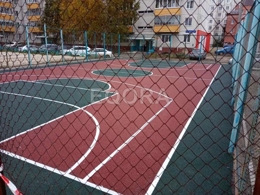 Резиновые покрытия из крошки для спортивных площадок в Ханты-Мансийске
